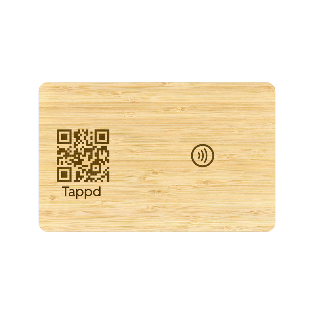 Custom Bamboo smart card
