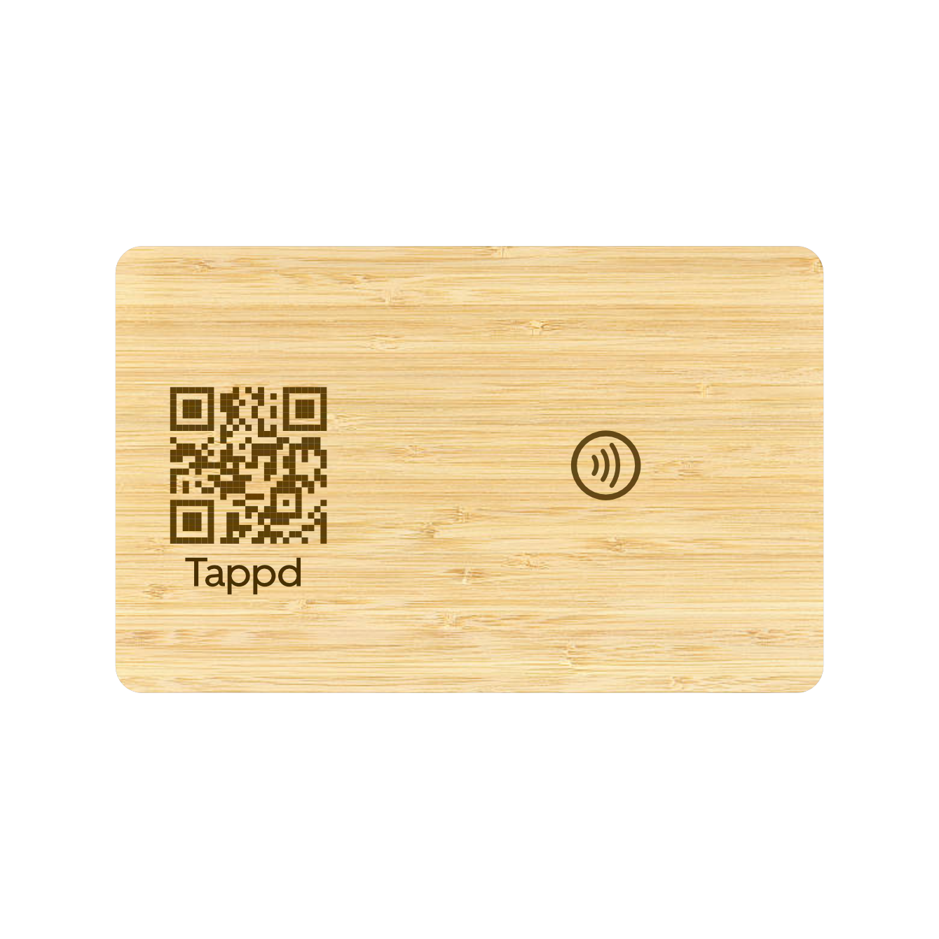 Custom Bamboo smart card