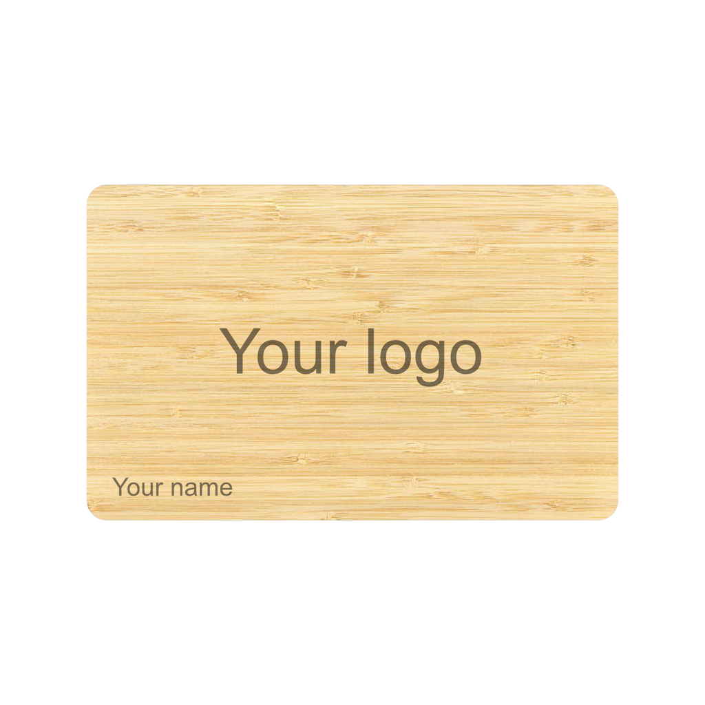 Custom Bamboo smart card